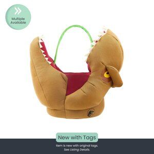 Jurassic World T-Rex Plush Basket (Medium) NWT